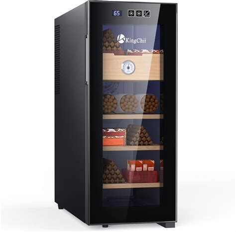 Amazon.com: Cigar Humidor Cabinet, YohTron 448L Constant Humidity ...