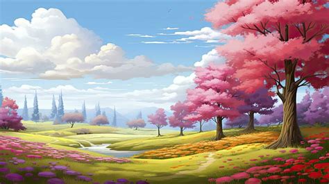 Image result for Spring Cartoon Backdrop
