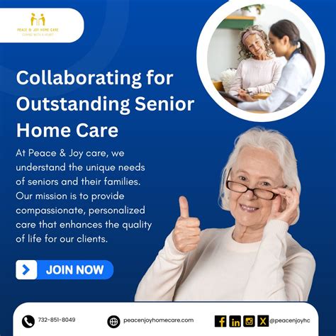 Empowering seniors with personalized home care | Peace and Joy Home Care NJ posted on the topic ...