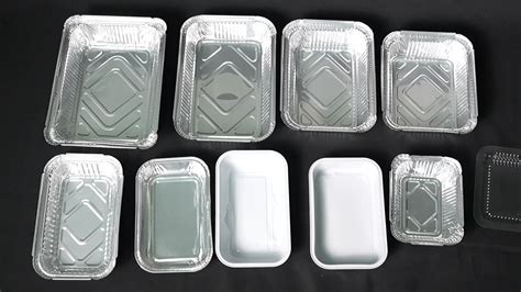 20+ Sizes Oblong Aluminum Pans Disposable Takeout Foil Containerssmall ...