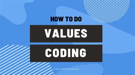 Image result for Steps in Values Coding PDF