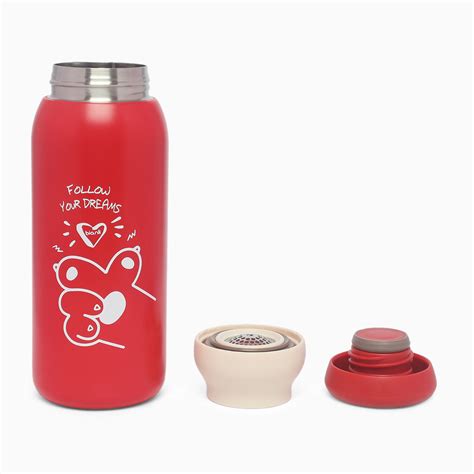 Stainless Steel Double-Wall Vacuum Insulated Bottle (430ml) For Kids ...