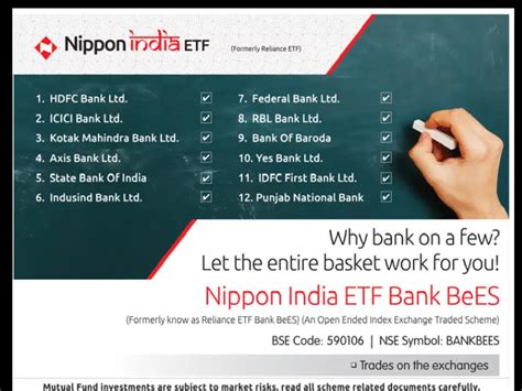 NIPPON INDIA MUTUAL FUND ETF - The Economic Times