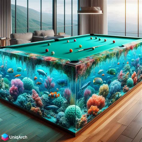 Image result for Fish Tank Pool Table