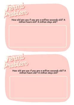 Image result for Math Fermi Problems