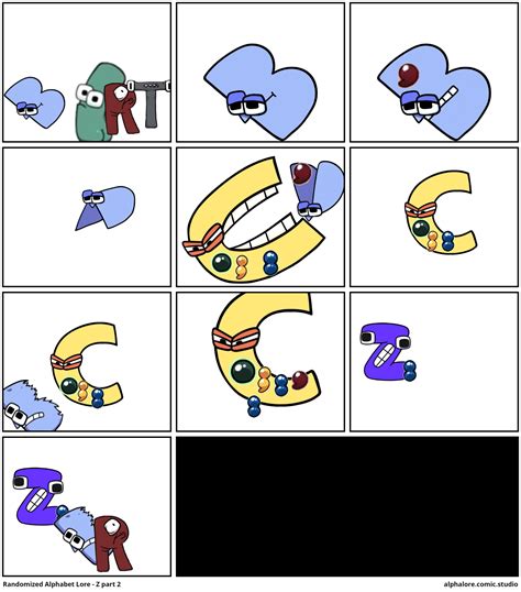 Randomized Alphabet Lore - Z part 2 - Comic Studio