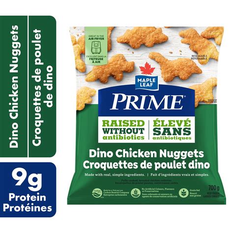 Prime Breaded Dino Chicken Nuggets, 700 g - Walmart.ca