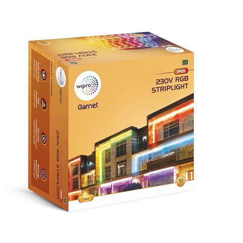 wipro 10 Meters RGB Led Strip Light|60 LEDs/Mtr|24 India | Ubuy