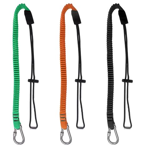 Retractable Tool Lanyard, 3 Pack Safety Tool Leash with Aluminum Lock ...