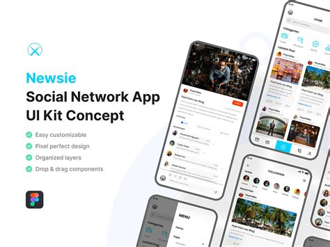 Image result for Social Network App UI