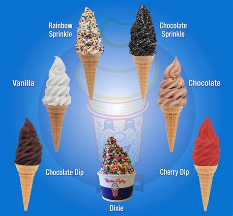 Mister Softee Menu
