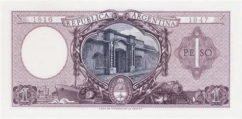 阿根廷 1比索 1952（纪念）-世界钱币收藏网|外国纸币收藏网|文交所免费开户（目前国内专业、全面的钱币收藏网站）