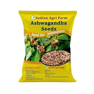 Iagrifarm Ashwagandha Cultivation Seeds - 1 Kg, (Jawahar-2 Variety) for ...