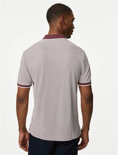 Buy Modal Rich Revere Polo Shirt at Marks & Spencer
