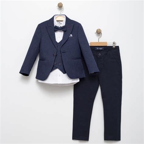 Handkerchief Jacket Vest Sports Suit 10-14Y Terry 1036-5694 Boys ...