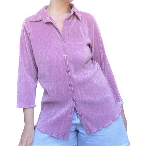 Women's Purple Shirt | Depop