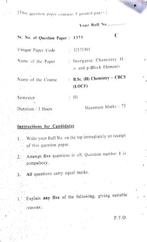 HRC-List of Holidays-2024 - B.Sc.(H) Chemistry - Studocu
