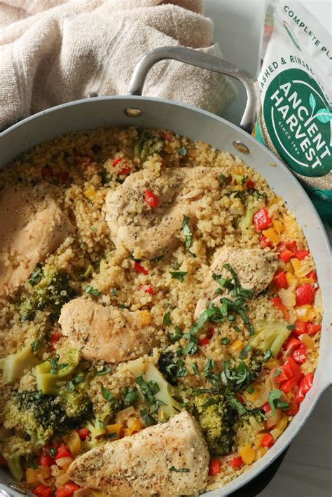 One Pan Chicken and Quinoa - Ancient Harvest