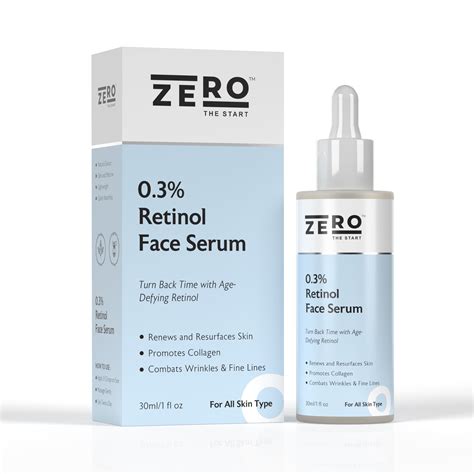 RETINOL FACE SERUM – Zero The Start