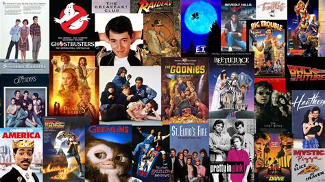Classic 80's Movies Collage Wallpaper in 2025 | Movie collage, Classic 80s movies, 80s movie posters