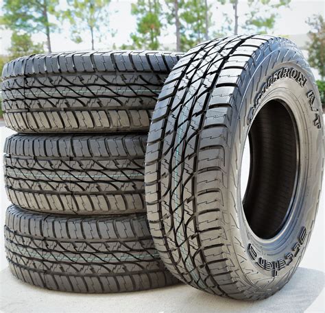 Set of 4 Lionhart Lionclaw ATX2 215/75R15 100T All Season Terrain Tires ...