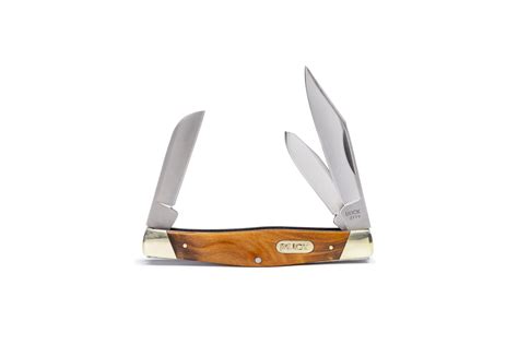 Buck Knives 371 Stockman 3-Blade Folding Pocket Knife with Wood Handle - Walmart.com