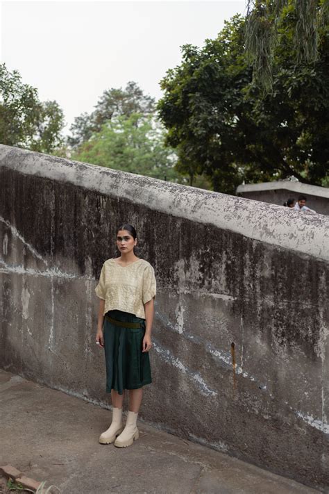 Ivory Lines Top – Somya Goyal