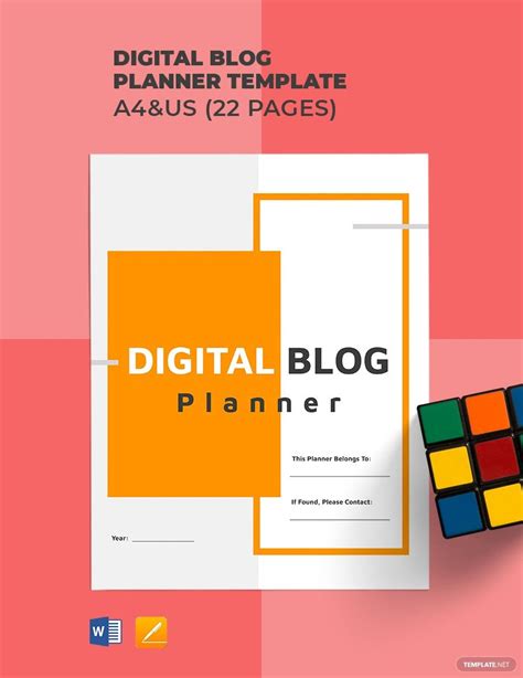 Image result for Blog Planner Template