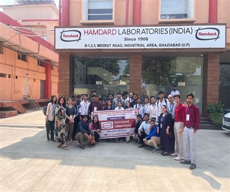 I.T.S organized an Industrial Visit for MBA (2024-26 Batch) to Hamdard ...