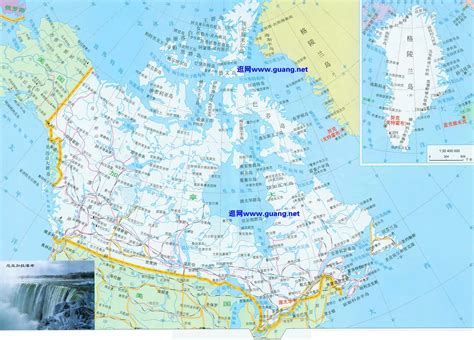 加拿大地图中文版_加拿大地图中文版_兰州旅游集散中心