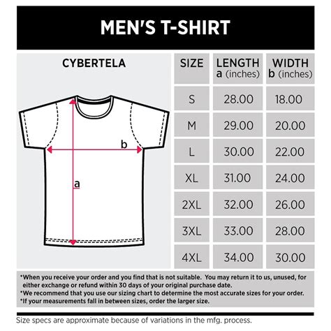 American Apparel Size Chart Mens