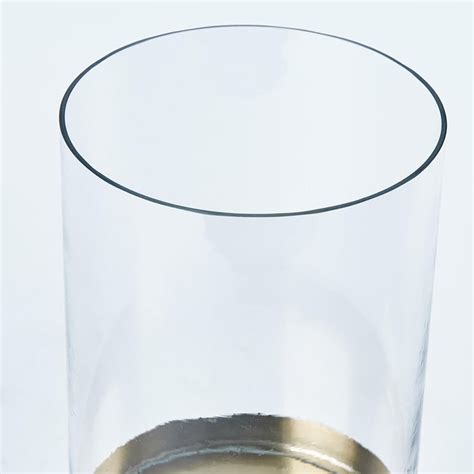 Buy Splendid Terra Roza Glass Hurricane Candle Holder with Base from ...