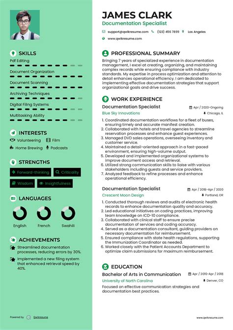 clinical documentation specialist resume | Template Website