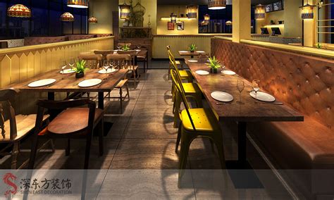上海港式茶餐厅-渣甸街-装修设计效果图-李式峰设计师作品-设计本