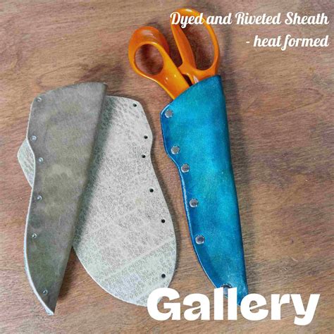 "HEAT-FORM" Leather Blanks | identityleathercraft