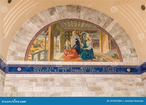 Mary, Martha and Jesus stock photo. Image of lazarus - 101551004
