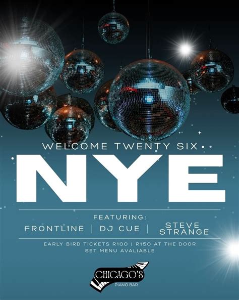 New Years Eve @ Chicagos Paino Bar, Chicago's Piano Bar - Randpark ...