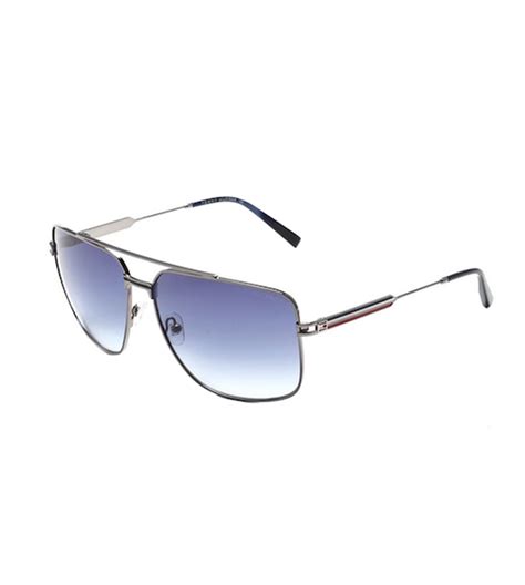 Tommy Hilfiger Men's Blue Gradient Square Sunglasses