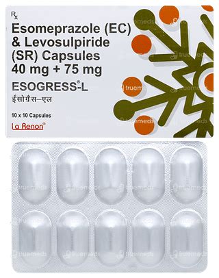 Esogress L 75/40 MG | Order Esogress L 75/40 MG Capsule Sr Online at ...