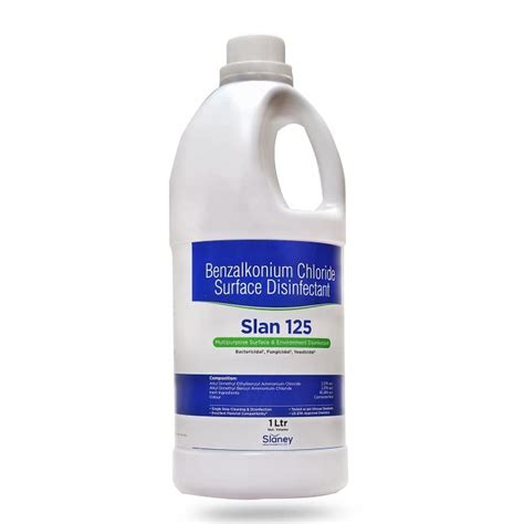 Slan 125 Surface Disinfectant Solution (1 pack of 1 Litre) : Amazon.in ...
