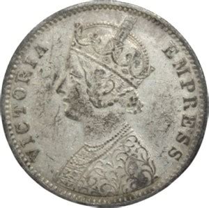 Numiscart Buy Old Coins App - Silver 1 Rupee 1893 - British India ...
