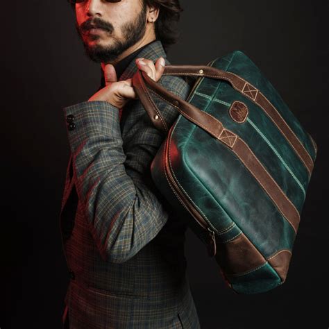 MaheTri Jefferson Leather Office Briefcase | Leather Office Bag ...