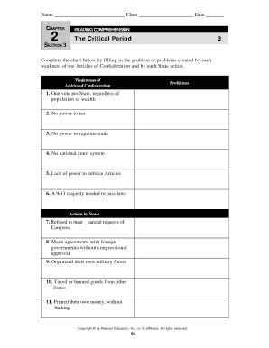 Chapter 2 Section 3 The Critical Period Worksheet Answers - Fill Online ...