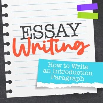 Essay Introduction Paragraph 的图像结果