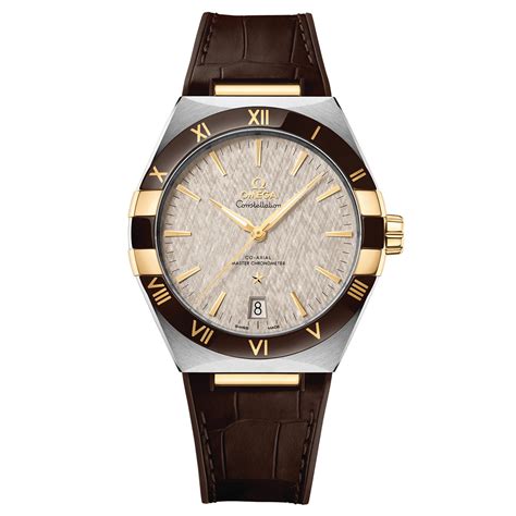 Omega Constellation Co Axial Master Chronometer Grey Dial Men 41MM