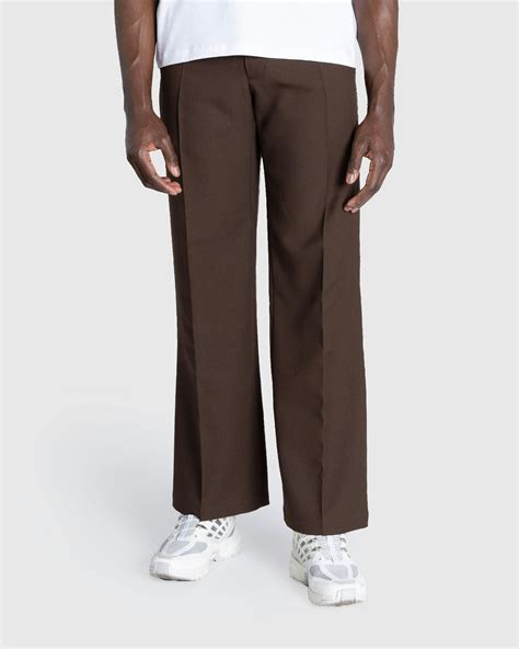 Stockholm Surfboard Club - Sune Trousers Brown | Highsnobiety Shop