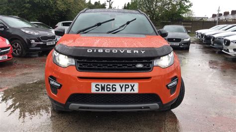 Land Rover Discovery Sport Orange Automatic Auction | DealerPX