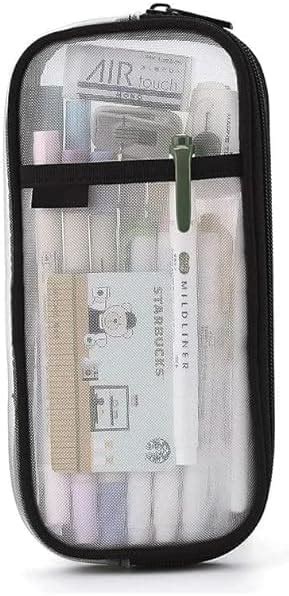 Mezco Polyester Multi-Purpose Cosmetics Bag Travel Aesthetic Pencil ...