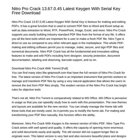 Image result for Nitro Pro 9 Serial Key