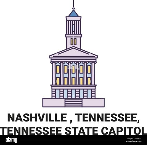 Tennessee old state capitol building Stock Vector Images - Alamy